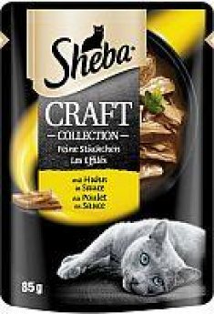SHEBA CRAFT ar vistas gaļu, 85g