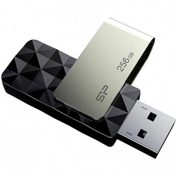 Silicon Power Blaze B30, 256GB, Black & Silver