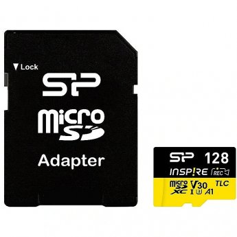 Silicon Power Inspire, 128GB microSDXC, +Adapter
