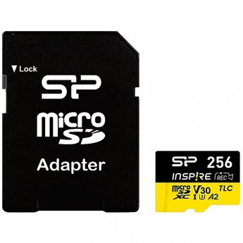 Silicon Power Inspire, 256GB microSDXC, +Adapter
