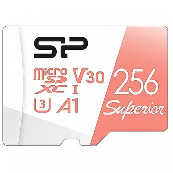 Silicon Power microSDXC Superior 256GB V30 UHS-1 U3