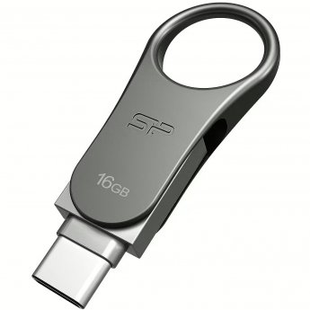 Silicon Power Mobile C80, 16GB, Silver