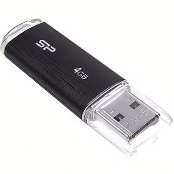Silicon Power Ultima U02, 4GB, Black