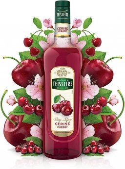 Sīrups TEISSEIRE Ķiršu, 0.7l (DEP)