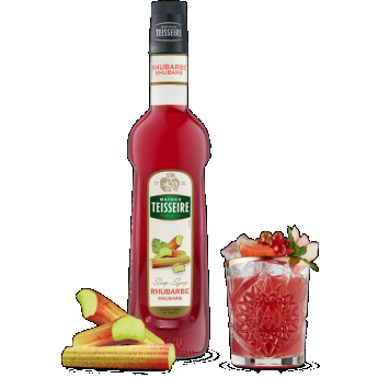 Sīrups TEISSEIRE Rabarberu, 0.7l (DEP)