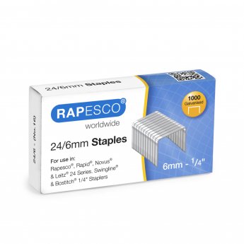 Skavas RAPESCO 24/6mm (iepakojumā 1000 gab.)
