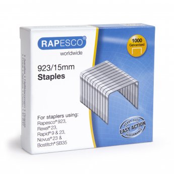 Skavas RAPESCO 923/15mm (iepakojumā 1000 gab.)