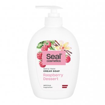 Šķidrās krēmziepes SEAL Raspberry desert, 300 ml/