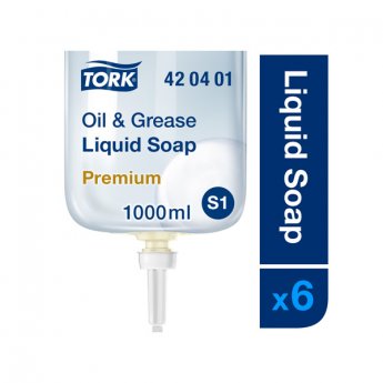 Šķidrās ziepes TORK Premium Hand Industrial S1, 1 L