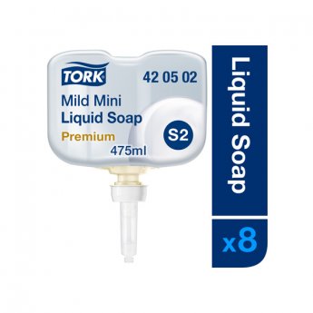 Šķidrās ziepes TORK Premium Soap Mini Mild S2, 475 ml