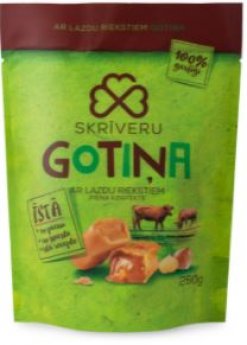 SKRĪVERU GOTIŅA ar lazdu riekstiem 250g