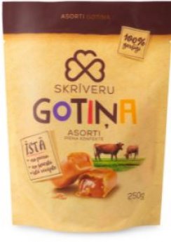 SKRĪVERU GOTIŅA assorti 250g