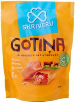 SKRĪVERU GOTIŅA klasiskā 250g
