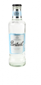 Sodas ūdens BRITVIC, stiklā, 0.2l