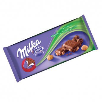Šokolāde MILKA piena šokolāde ar lazdu riekstiem, 100 g
