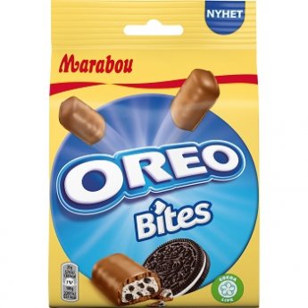 Šokolādes gabaliņi MARABOU Oreo bites, 140g