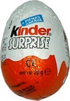 Šokolādes ola KINDERSURPRISE, 20 g