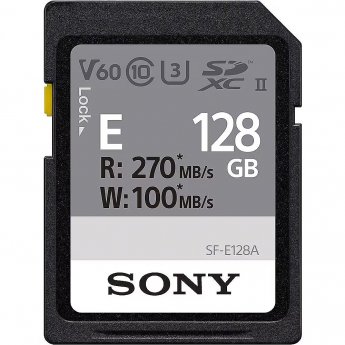 Sony memory card SDXC 128GB E UHS-II C10 U3 V60