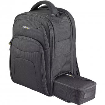 Startech Backpack with Removable Accessory Organizer Case, 15.6", Black