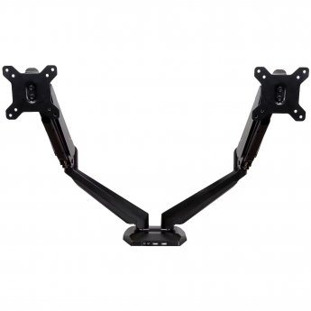 Startech Desk Mount Dual Monitor Arm with USB & Audio ports, 15-32"