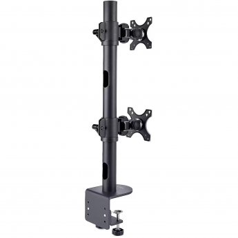 Startech Desk Mount For 2x Vertically Stacked Monitors, 17-49"