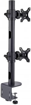 Startech Desk Mount For 2x Vertically Stacked Monitors, 17-49"