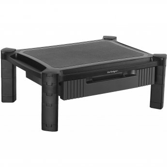 Startech Monitor Riser with Drawer, Height Adjustable, up to 32"