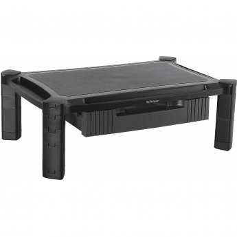 Startech Monitor Riser with Drawer, Height Adjustable, up to 32"