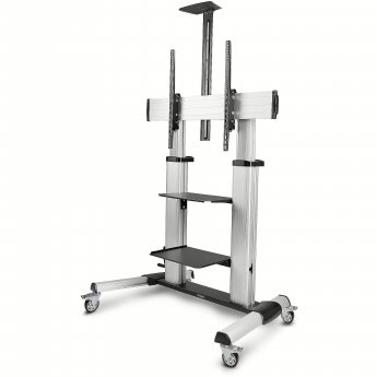 Startech Rolling TV Cart/Stand, 60-100"