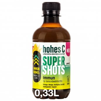 Sula HOHES C Multiaugļu ar D vitamīnu un cinku Immun, PET, 0.33l