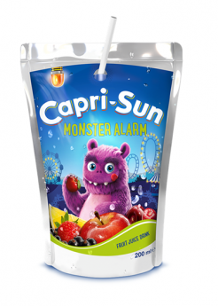 Sulas dzēriens CAPRI-SUN Monster Alarm Fruit, 0.2l