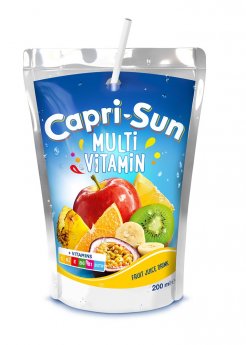 Sulas dzēriens CAPRI-SUN Multi Vitamin Fruit, 0.2l