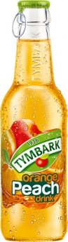 Sulas dzēriens TYMBARK Apelsīnu-Persiku, stiklā, 0.25l(DEP)
