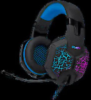 Sven Gaming headphones with microphone SVEN AP-U980MV black-blue (USB, LED, 7.1)