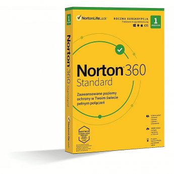 Symantec 360 Standard 10GB PL 1 user, 1 devices, 12 months