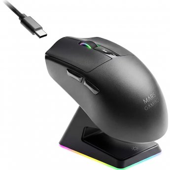 Tacens Mars Gaming MMWELITE mouse Right-hand Bluetooth Optical 20000 DPI