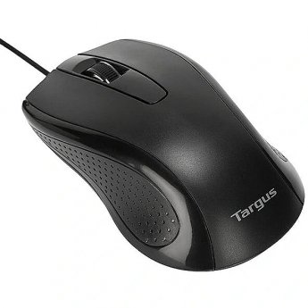 Targus Full-Size Optical Antimicrobial Wired Mouse