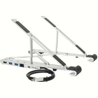 Targus PORTABLE STAND WITH INTEGRATED DOCK (USB-C)