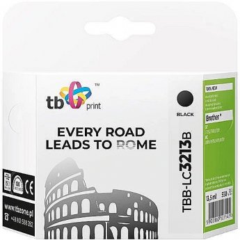 TB Print Ink for Brother DCPJ722 DW Black TBB-LC3213B