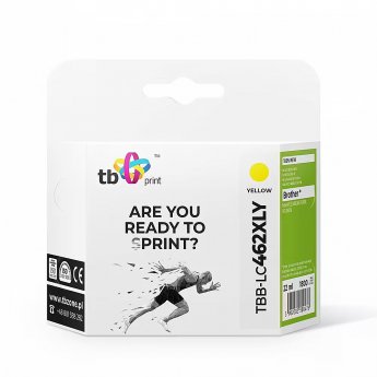 TB Print Ink for Brother MFC-J3540DW TBB-LC462XLY 100% new yellow