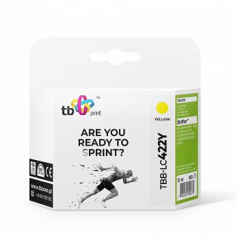 TB Print Ink for Brother MFC-J5340DW TBB-LC422Y 100% new yellow