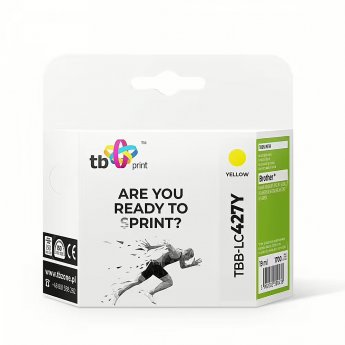 TB Print Ink for Brother MFC-J5955DW TBB-LC427Y 100% new yellow