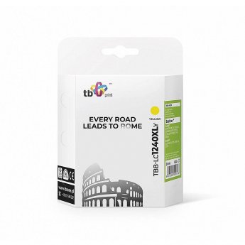 TB Print Ink for BrotherLC1240XL Yellow TBB-LC1240XLY