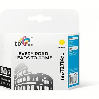 TB Print Ink for Epson WF-3620 TBE-T2714XL yellow 100% new