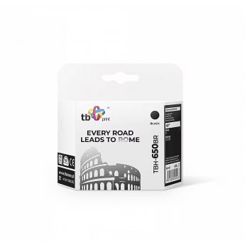 TB Print Ink for HP DJ 2515 Black reman. TBH-650BR