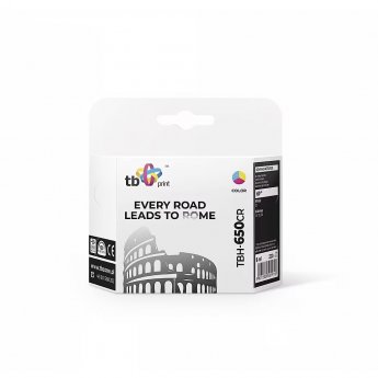 TB Print Ink for HP DJ 2515 Color reman. TBH-650CR