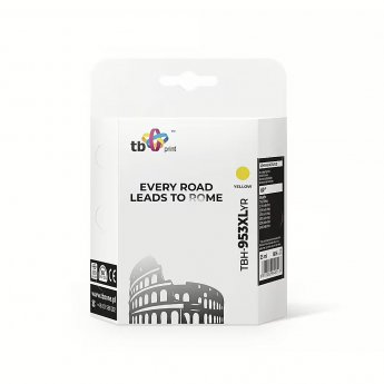 TB Print Ink for HP OJ 8710 AiO TBH-953XLYR yellow refabrication