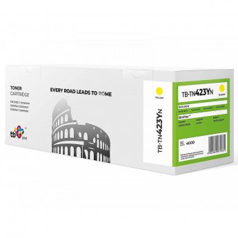 TB Print Toner for Brother TN423 Y TB-TN 423YN yellow 100% new