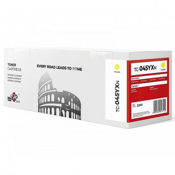 TB Print Toner for Canon LBP 610 C 045H TC-045YXN YE 100% new