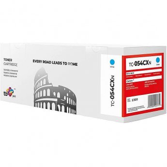 TB Print Toner for Canon LBP620C 054H TC-054CXN CYAN 100%